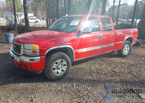 2006 GMC Sierra 1500 Sle2 из США, поврежденный, VIN 1GTEK19B96Z205945